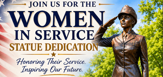 Women in Service Statue Dedication