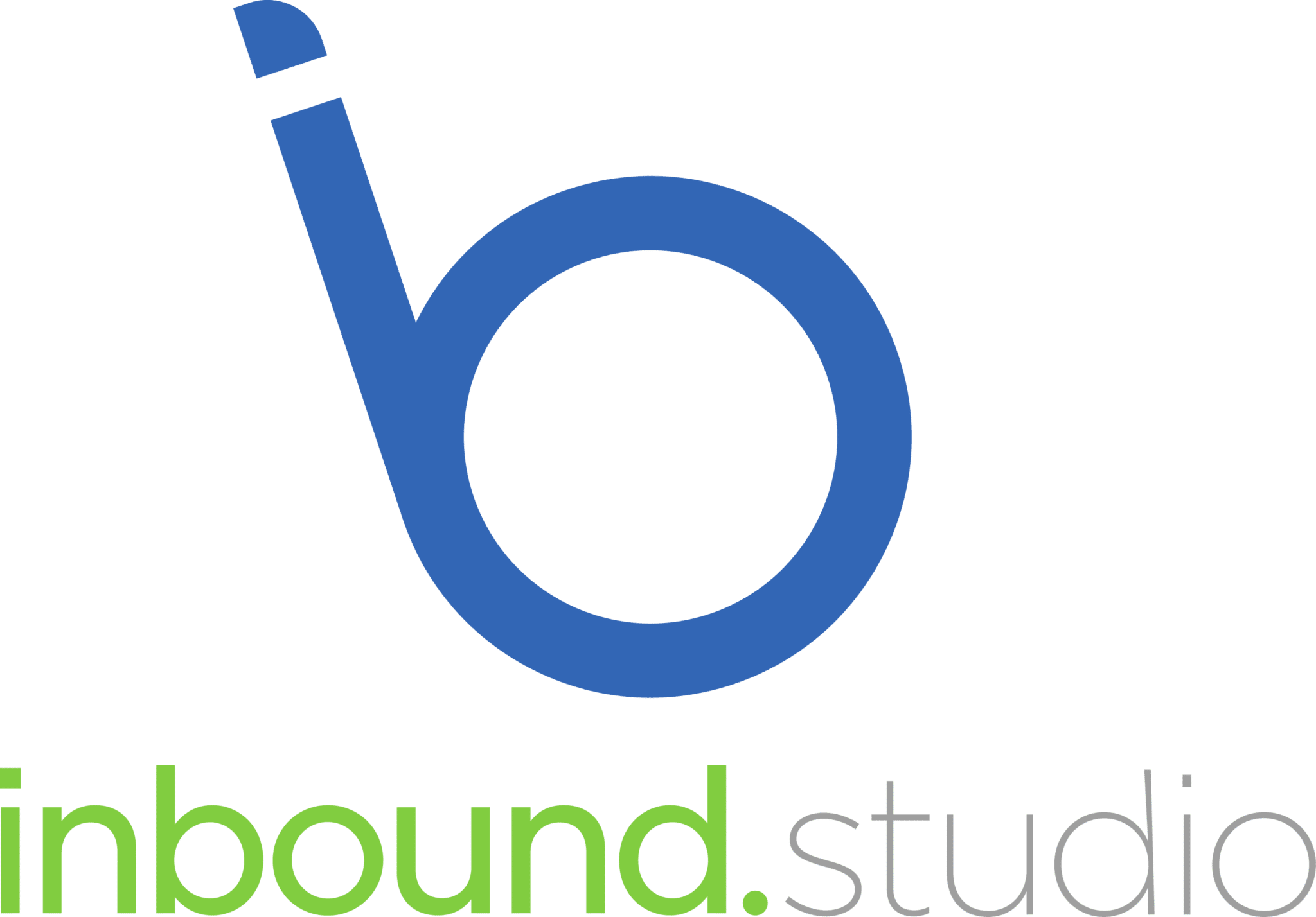 logo for inbound studio, a premier web design, development, and digital marketing company in minnesota